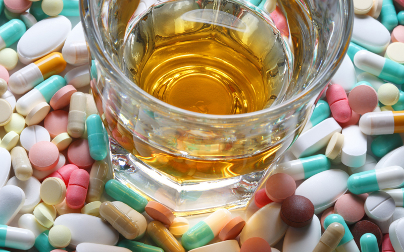 Употребления антибиотиков и алкоголя