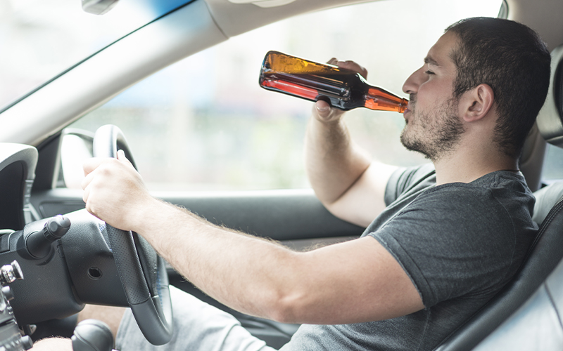 Через сколько времени можно за руль после алкоголя